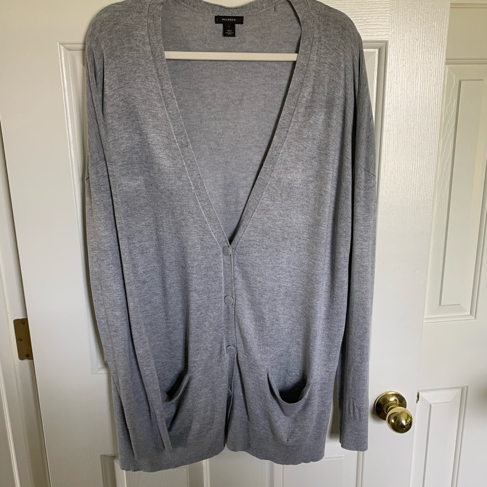 Halogen Boyfriend Cardigan Sweater